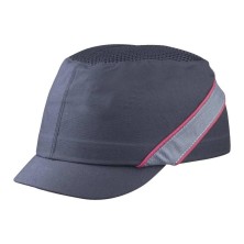 gorra delta plus air coltan en negro/rojo