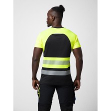 camiseta a.v. projob 646020 en amarillo/negro