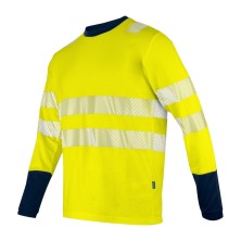 camiseta a.v. projob 646014 en amarillo