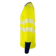 camiseta a.v. projob 646014 en amarillo
