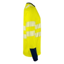 camiseta a.v. projob 646014 en amarillo