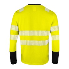 camiseta a.v. projob 646014 en amarillo/negro