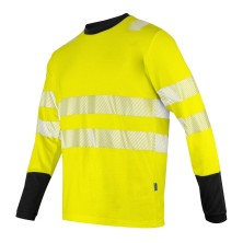 camiseta a.v. projob 646014 en amarillo/negro