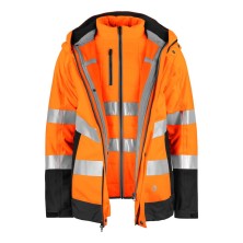 chaqueta a.v. projob 646445 en naranja/negro
