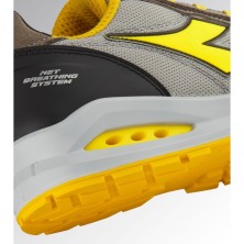 zapatilla diadora run net airbox low s1ps en azul/gris