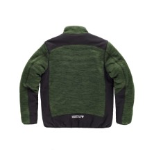 chaqueta workteam s9465 en verde kaki/negro