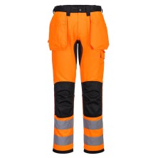 pantalón a.v. portwest cd889 en naranja/negro