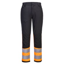 pantalón portwest cd888 en naranja/negro