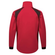 chaqueta softshell portwest cd870 en rojo