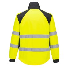 chubasquero portwest cd861 en amarillo/negro