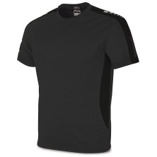 camiseta m/c marca 1288tst en negro/gris