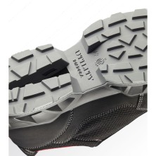 zapatilla diadora shark engine low s1ps en negro/rojo