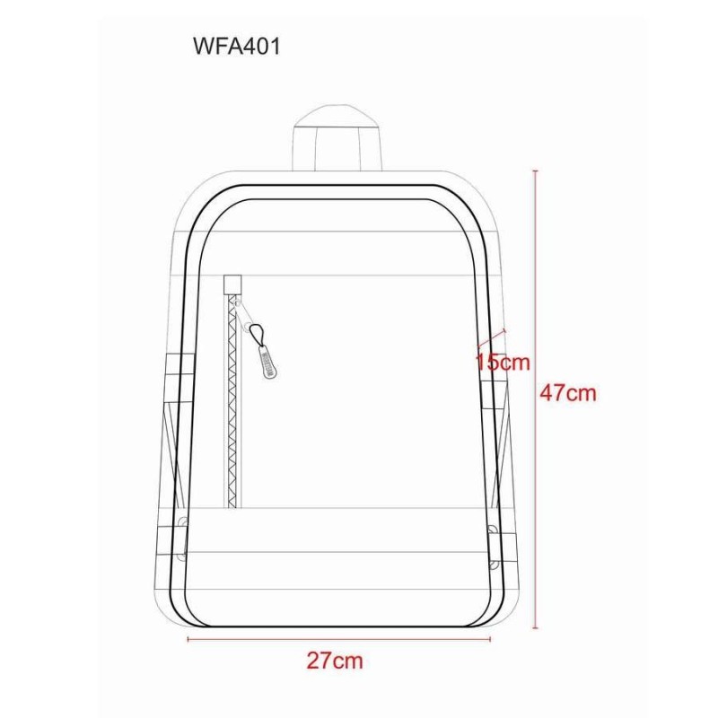 Mochila alta visibilidad workteam wfa401