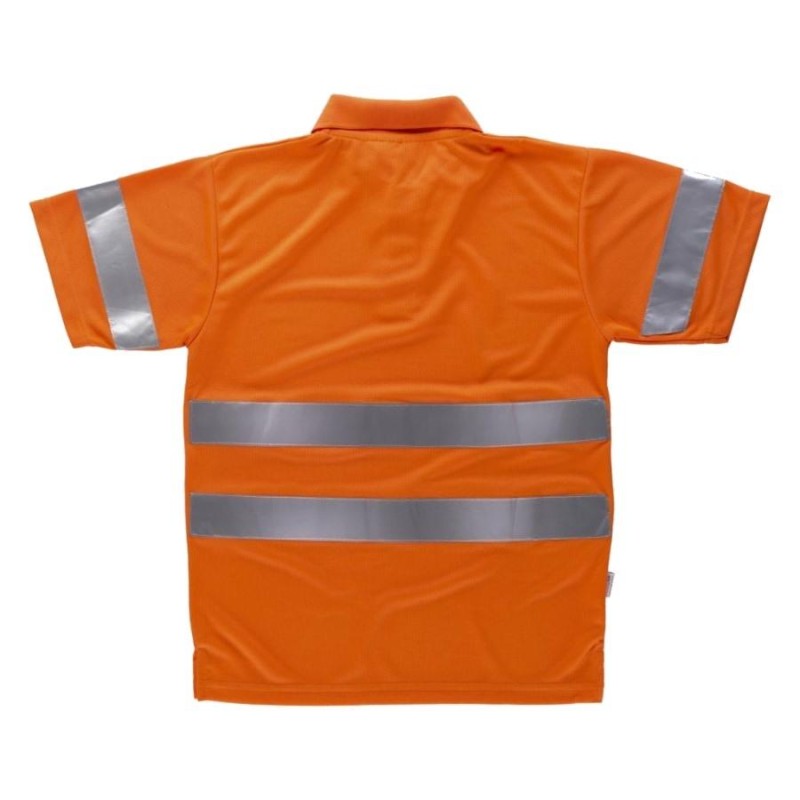 Polo mc alta visibilidad workteam c3880