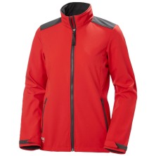 chaqueta mujer helly hansen manchester 2.0 74241 en rojo alerta/ebano