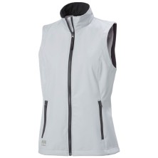 chaleco softshell mujer helly hansen manchester 2.0 74242 en gris melange/ebano