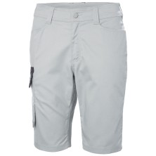 bermuda mujer helly hansen machester 77535 en gris niebla/ebano