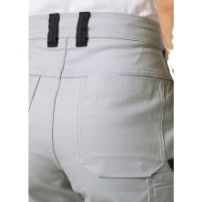 bermuda mujer helly hansen machester 77535 en gris niebla/ebano