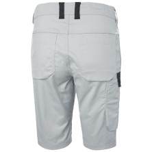 bermuda mujer helly hansen machester 77535 en gris niebla/ebano