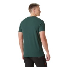 camiseta helly hansen tech 79249 en verde abeto oscuro