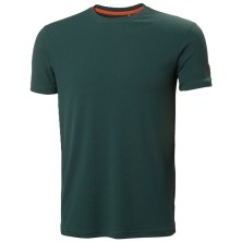 camiseta helly hansen tech 79249 en verde abeto oscuro