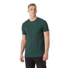 camiseta helly hansen tech 79249 en verde abeto oscuro
