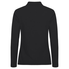 polo m/l mujer clique manhattan 028253 en negro