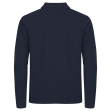 polo m/l clique stretch premium 028262 en blanco