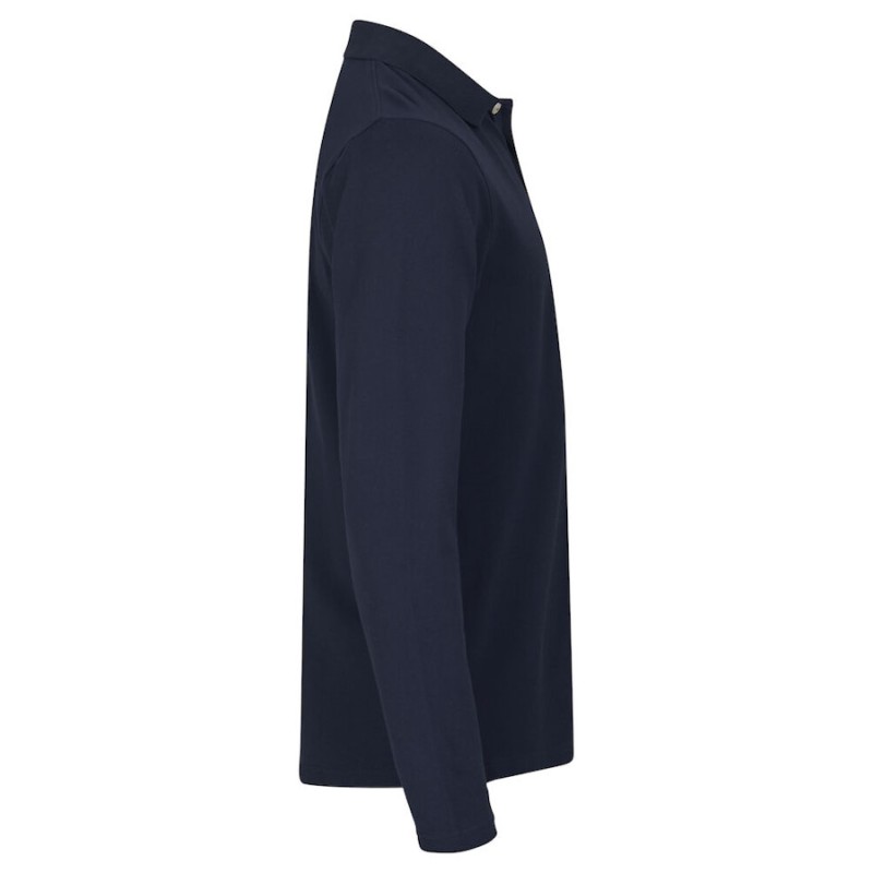 Polo m/l clique stretch premium 028262