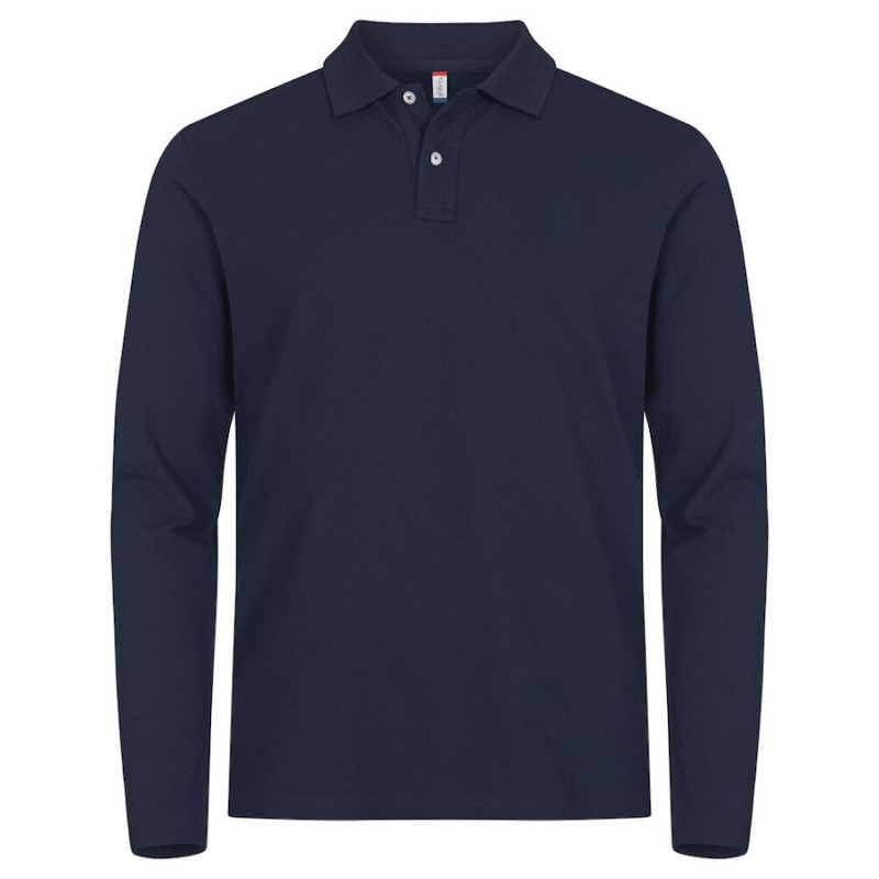 Polo m/l clique stretch premium 028262