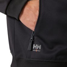 chaqueta a.v. helly hansen addvis zip 79259 en rojo/ebano