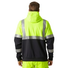chaqueta a.v. helly hansen addvis zip 79259 en amarillo/ebano