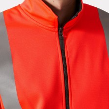 sudadera a.v. helly hansen addvis 79258 en rojo/ebano