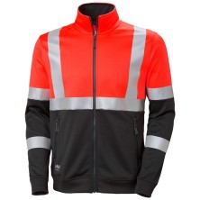 sudadera a.v. helly hansen addvis 79258 en rojo/ebano