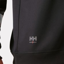 sudadera a.v. helly hansen addvis 79256 en rojo/ebano