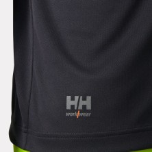camiseta a.v. m/l helly hansen addvis 79255 en amarillo/ebano