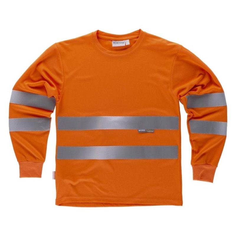 Camiseta alta visibilidad workteam c3933