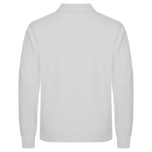 polo m/l clique manhattan 028252 en blanco
