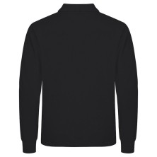 polo m/l clique manhattan 028252 en negro