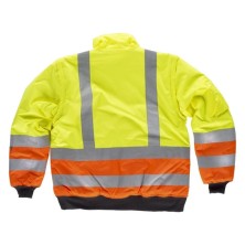 cazadora a.v. workteam c3736 en amarillo/naranja