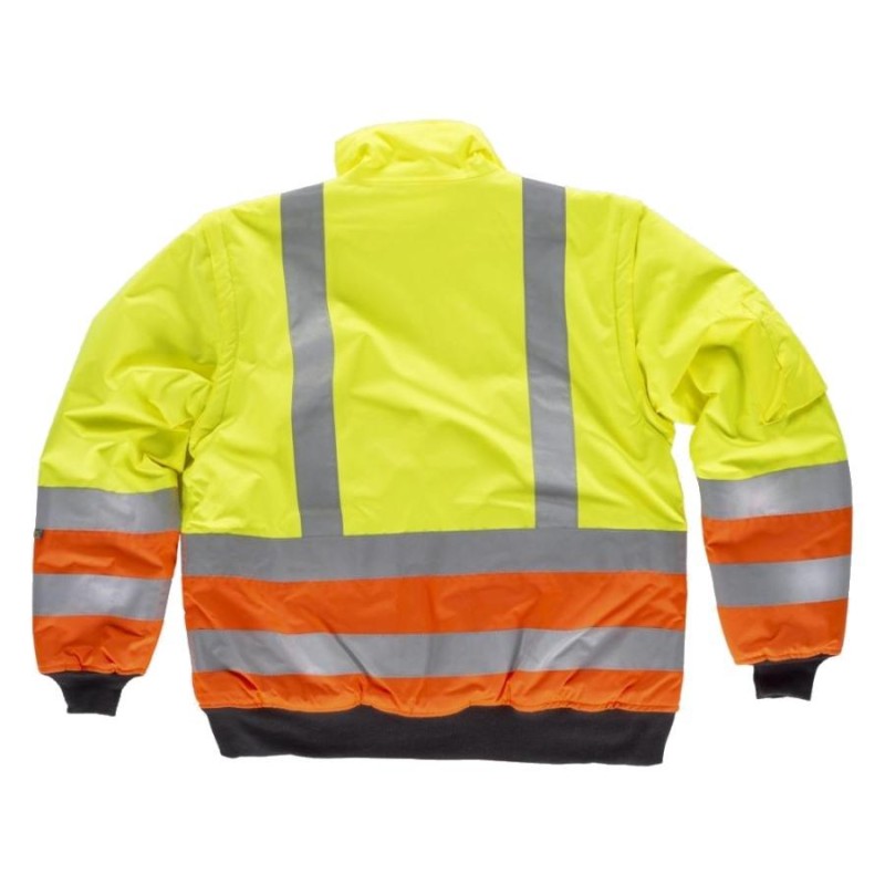 Cazadora piloto alta visibilidad workteam c3736