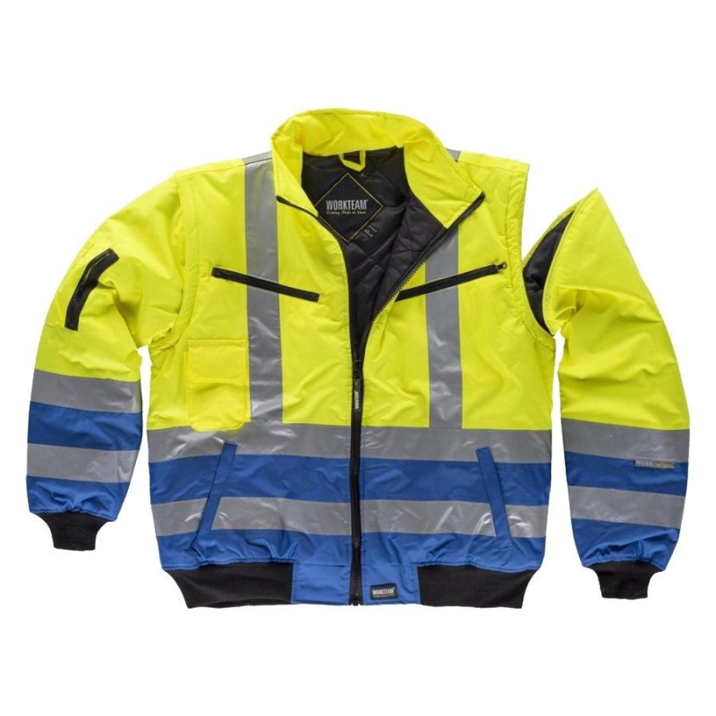 Cazadora a.v. piloto workteam c3740