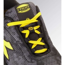zapatilla diadora shark stable imp low s3s en negro/gris