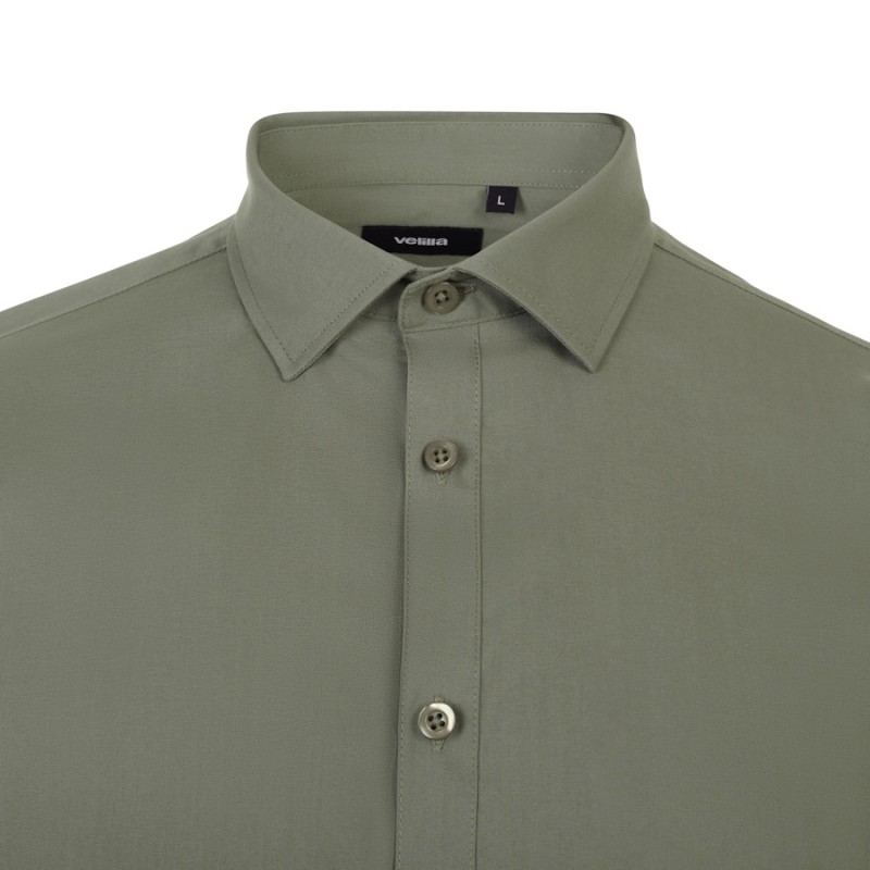 Camisa m/l velilla stretch 405017s