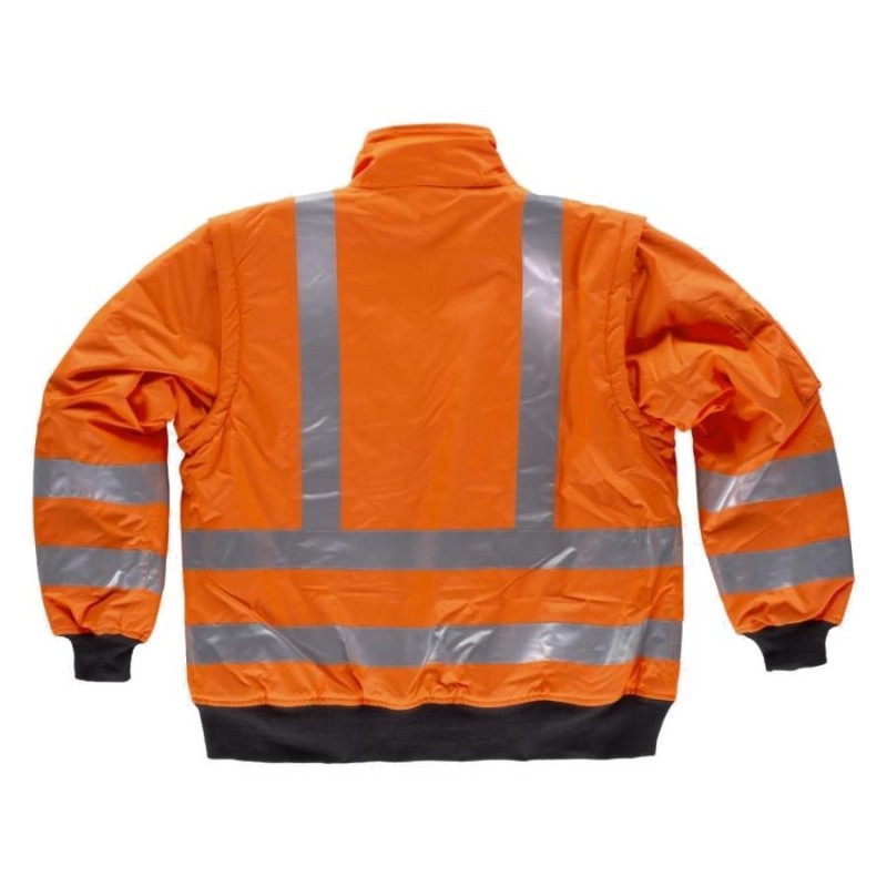 Cazadora piloto alta visibilidad workteam c3720