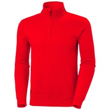 sudadera helly hansen classic half zip 79325 en rojo alerta