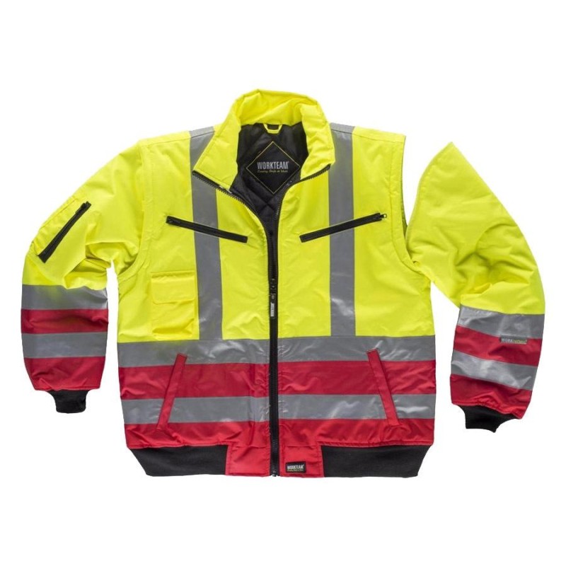 Cazadora a.v. piloto workteam c3740