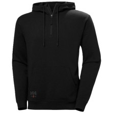 sudadera helly hansen essential 1/4 zip 79330 en negro