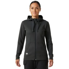 sudadera mujer helly hansen classic zip 79323 en azul piedra
