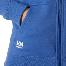 sudadera mujer helly hansen classic zip 79323 en azul piedra